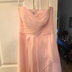 Pink bridesmaid dress-size 4